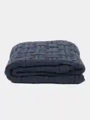 Плед вязаный Буквы