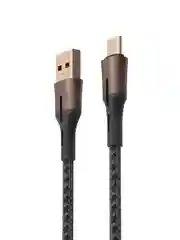 Кабель для зарядки Авангард Type-C, 2 м, 3 А, Быстрая зарядка QC 3.0, черный