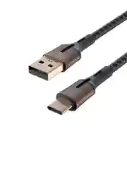 Кабель для зарядки Авангард Type-C, 2 м, 3 А, Быстрая зарядка QC 3.0, черный