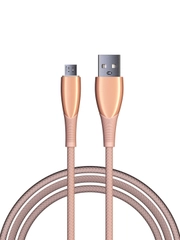 Кабель для зарядки Сириус Micro USB, 1 м, 3 А, быстрая зарядка QC3.0, штекер металл