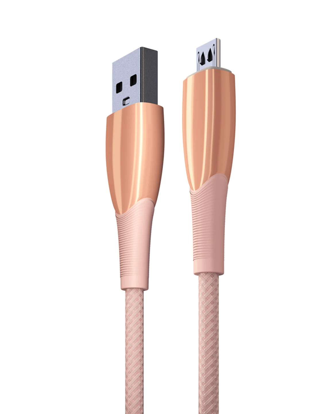 Кабель для зарядки Сириус Micro USB, 1 м, 3 А, быстрая зарядка QC3.0, штекер металл