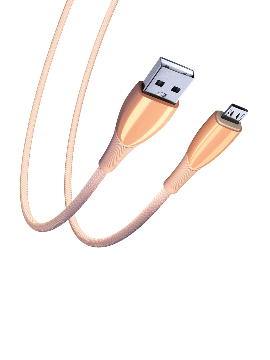Кабель для зарядки Сириус Micro USB, 1 м, 3 А, быстрая зарядка QC3.0, штекер металл