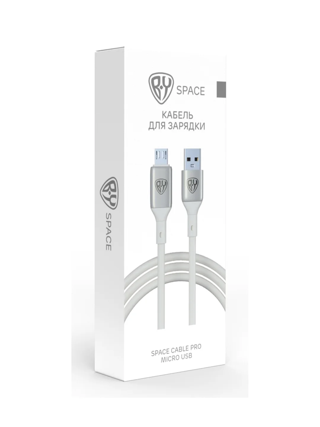 Кабель для зарядки Space Cable Pro Micro USB, 1м, Быстрая зарядка QC3.0, штекер металл