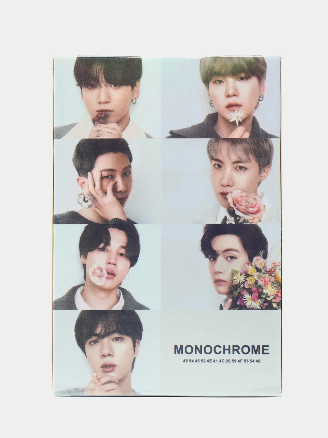 Синий карточки K-POP BTS, RM, Jin, Suga, J-Hope, Jimin, V, Jungkook