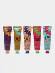 Белый солнцезащитный крем от загара для лица и тела SPF 90 PA +++ , набор кремов 5в 1