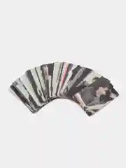 Белый карточки K-POP BTS, RM, Jin, Suga, J-Hope, Jimin, V, Jungkook