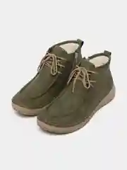 Зеленый ботинки женские зимние Rieker