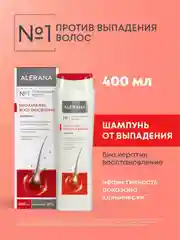 Шампунь для восстановления волос с кератином Алерана, бессульфатный