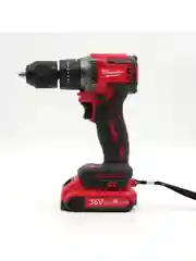 Черный бесщеточный ударный дрель-шуруповерт Milwaukee, 18V/36V
