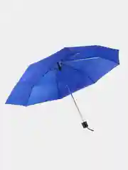 Синий зонт складной, 8 спиц, унисекс