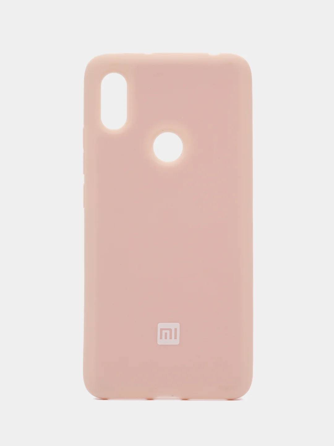 Пудровый силиконовый чехол для Xiaomi Redmi S2