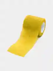 Желтый бинт эластичный бандажный
