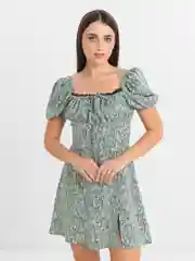 Бирюзовый платье женское летнее