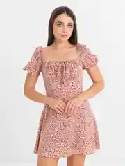 Розовый платье женское летнее