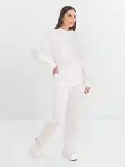 Белый костюм спортивный женский
