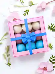 Розовый подарочный набор бомбочек для ванн Candy Bath Bar, 360 г Подарок на новый год подруге маме
