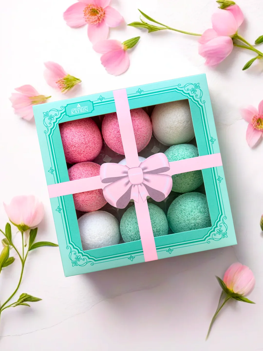Белый подарочный набор бомбочек для ванн Candy Bath Bar, 360 г Подарок на новый год подруге маме