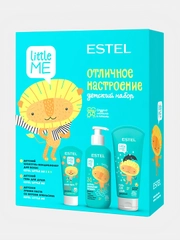 Детский набор "Отличное настроение" ESTEL LITTLE ME, шампунь, гель для душа, зубная паста