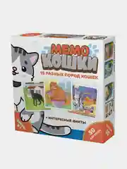 Мемо Нескучные игры "Кошки", 30 карточек