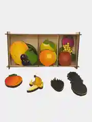 Игровой набор Нескучные игры "Фрукты", на магнитах, в коробке, 15 деталей