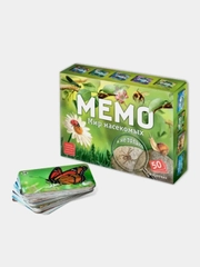 Мемо Нескучные игры "Мир насекомых и не только", 50 карточек
