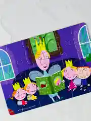 Мозаика малышам картонный пазл эльф бен и фея холли Ben Holly 24 мультфильм мультяшки мини