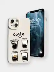 Бежевый меланж чехол для iPhone 11 12 13 14 15 Pro Max 7 8 XR X XS Plus mini с принтом айфон