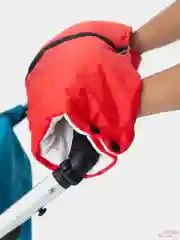 Красный муфта варежки для рук на коляску