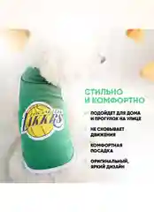Зеленый майка для собак и кошек, спортивная