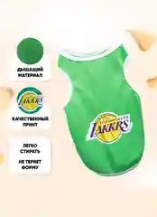 Зеленый майка для собак и кошек, спортивная