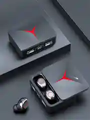 Красный беспроводные наушники с шумоподавлением M90 Pro, с павербанк, Bluetooth