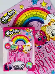 Мозаика для малышей развивающая игра пазл шопкинс shopkins мини 54 фрукты ягоды вкусняшки