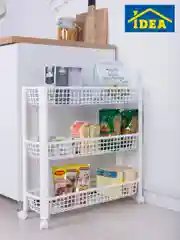 Этажерка Idea, на колесах, 3 секции