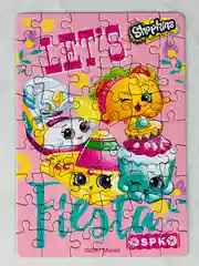 Мозаика детская пазл развивающая игра для малышей шопкинс shopkins мини 54 фрукты ягоды