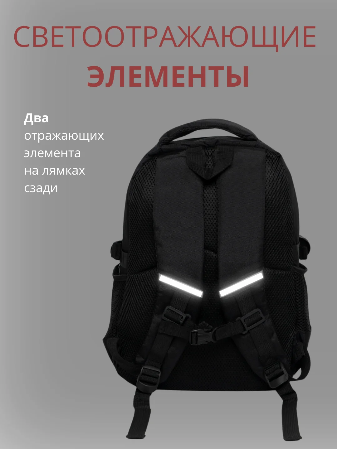 Красный рюкзак школьный для девочки и для мальчика