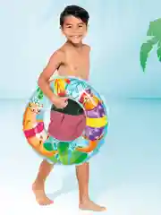 Круг для плавания детский INTEX, 61 см, возраст 6-10 лет