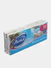 Платочки бумажные ЛИЛИЯ неароматизированные, 2 слоя, 10 штук