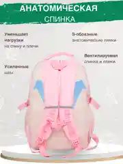 Розовый рюкзак школьный для девочки и для мальчика