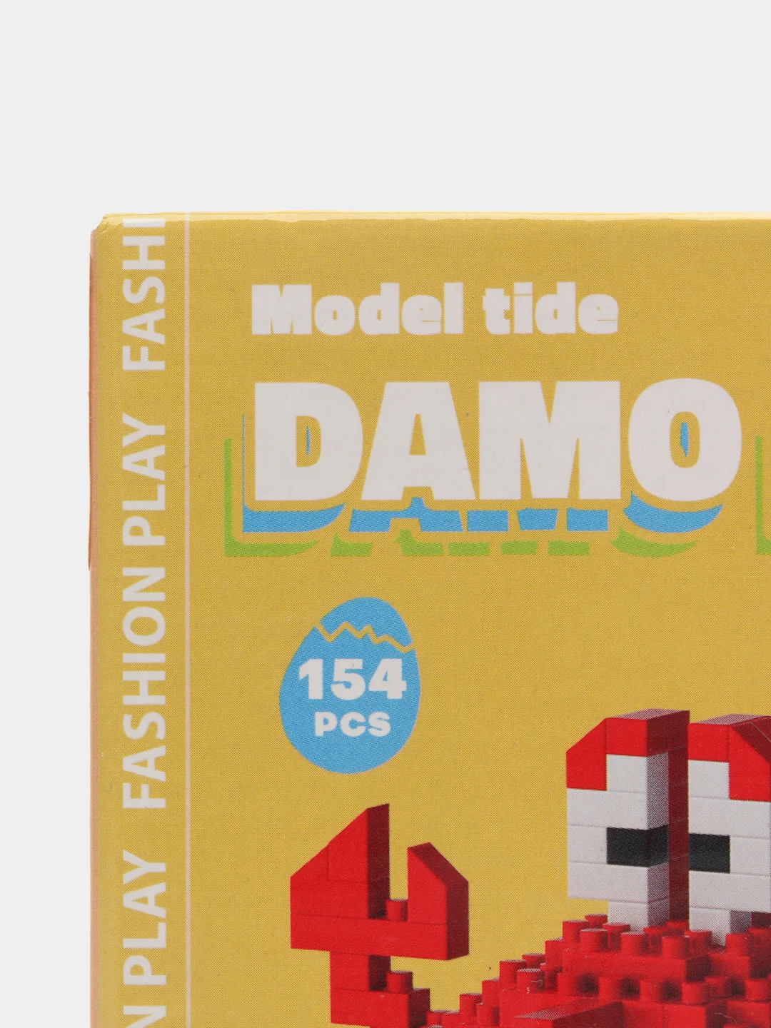 Зеленый детский 3D конструктор, игрушка развивающая