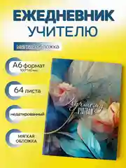Ежедневник, планинг учителю, воспитателю, учительнице, подарочный, формат А6