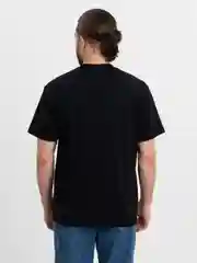 Черный футболка OVERSIZE унисекс однотонная из 100% хлопка