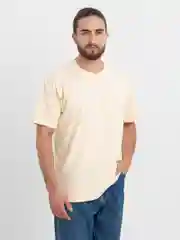 Бежевый футболка OVERSIZE унисекс однотонная из 100% хлопка