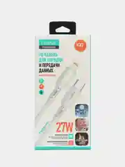 Зарядный кабель Lightning Type-C для Apple iPhone, 27w, зарядное устройство айфон, зарядка