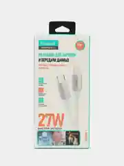 Зарядный кабель Lightning Type-C для Apple iPhone, 27w, зарядное устройство айфон, зарядка