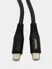 Зарядный кабель для Apple iPhone 15 и Android, Type-C / Type-C, тайпси с быстрой зарядкой