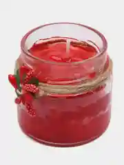 Красный подарочный набор женщине/Свеча/Подсвечник змея 2025 год/Ваза/Ракушка/Малина/Гипсовый набор