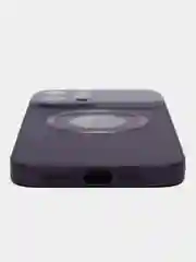 Фиолетовый чехол на iPhone 12/13/14/15/Pro/Max/Plus c Magsafe