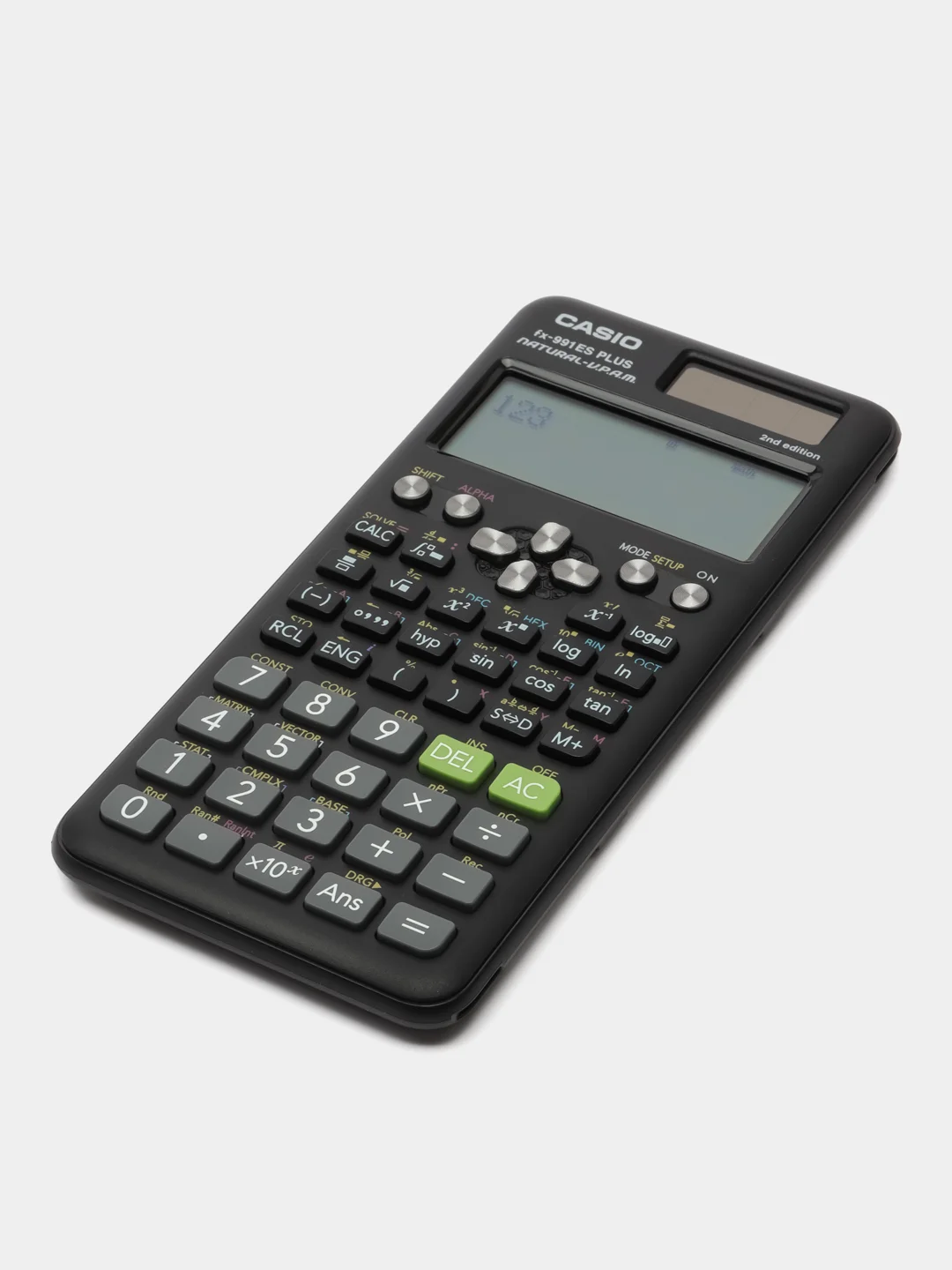 Калькулятор Casio Fx-991es Plus-2, инженерный непрограммируемый для ЕГЭ, 417 функций