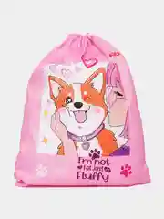 Мешок для обуви Пифагор Fluffy akita, сумка для сменки в школу, чехол 1 отделение