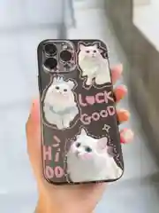 Чехол для iPhone 11 12 13 14 15 Pro Max 7 8 XR X XS Plus с принтом прозрачный коты айфон